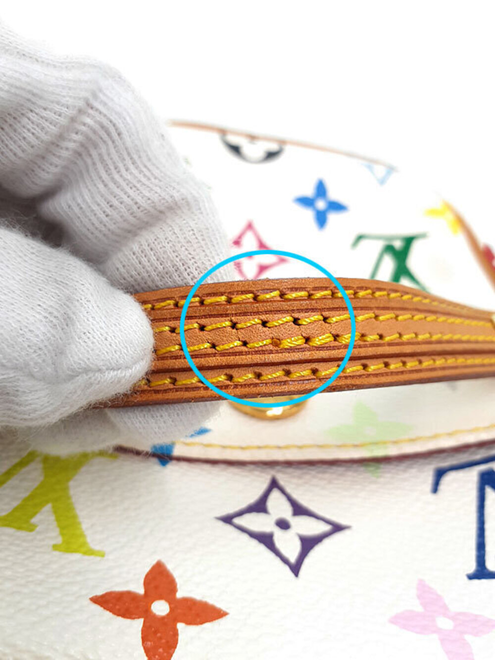 Louis Vuitton Monogram Multicolore Rift Shoulder Bag - Picture 6 of 9